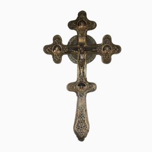 Ancient Altar Cross from Vasily Andreyev Factory