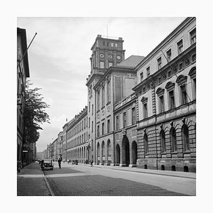 View to the Technical University at Munich, Germany, 1937