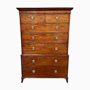 Antique George III Style Mahogany Chest