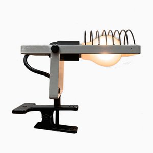 Vintage Italian Sintesi Pinza Clamp Table Lamp by Ernesto Gismondi for Artemide