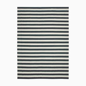 Tapis Dhurrie Noir