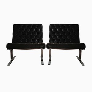 Set of Model F60 Lounge Chairs by Karl-Erik Ekselius for JOC Vetlanda, 1960s