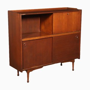 Credenza impiallacciata in teak, Italia, anni '60