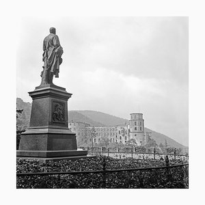 Castillo de Scheffelterrasse Terrace, Heidelberg Alemania 1938, Impreso 2021