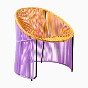 Honey Cartagenas Lounge Chair by Sebastian Herkner