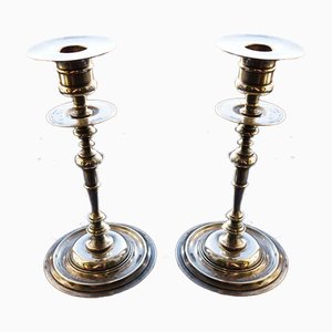 Antique Candlesticks, Late 19th Century, Set of 2