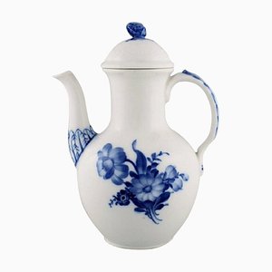 Royal Copenhagen Model Number 10/8189 Blue Flower Braided Coffee Pot