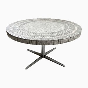 Marble Mosaic Coffee Table by Heinz Lilienthal