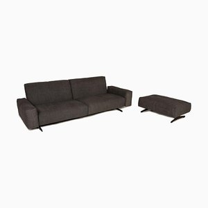 50 Fabric Sofa Set by Rolf Benz, Set of 2