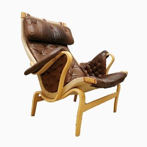 Vintage Pernilla Lounge Chair by Bruno Mathsson for DUX
