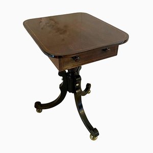 Antique Regency Rosewood Lamp Table