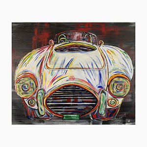 David Harper, AC Cobra, Peinture de Voiture Contemporaine, 2021