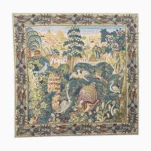Vintage French Aubusson Style Tapestry