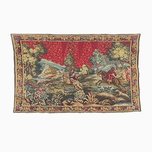 Vintage French Aubusson Style Tapestry, 1980s