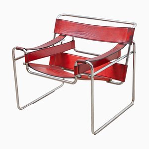 Wassily Lounge Chair or Side Chair by Marcel Breuer