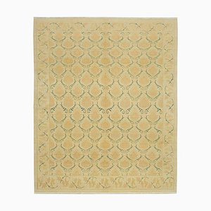 Beige Oushak Teppich