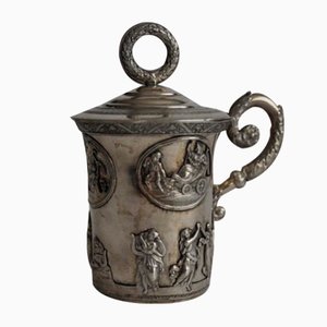 Silver Mug with a Lid, 1833