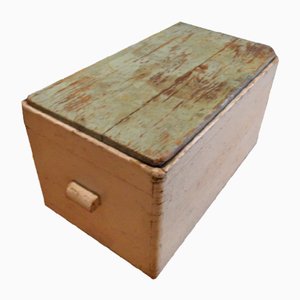 Caja vintage de madera