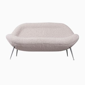 Sofa with Dedar Boucle Fabric by Fritz Neth for Correcta, 1950s