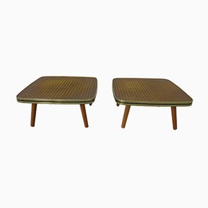 Mid-Century German Space Age Side Tables, 1960s, Set of 2