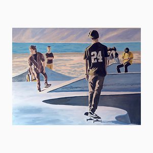 French Contemporary Art, Karine Bartoli, Skaters24, 2021