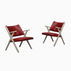 Armchairs from Dal Vera, 1950s, Set of 2