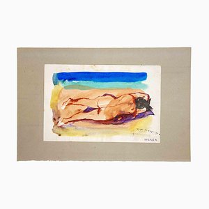 Leo Guida, Nudo, Disegno originale, anni '70