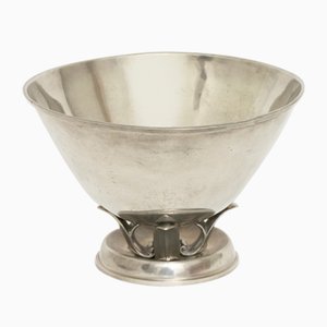 Pewter Bowl by Paavo Tynell for Oy Taito Ab, Finland, 1930s