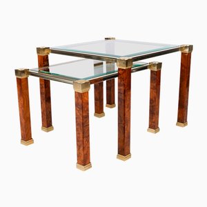 Two-Tier Tables by Pierre Vandel, Set of 2