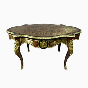 Intarsien Boulle Tisch von Diehl Paris