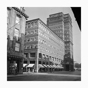 Rascacielos Wilhelm Marx en el centro de la ciudad de Duesseldorf, Alemania 1937