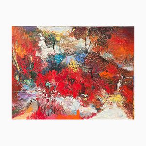 Chinese Contemporary Art, Luo Yi, Serie Red No.1, 2020