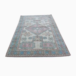 Neutral Colored Oushak Style Area Rug