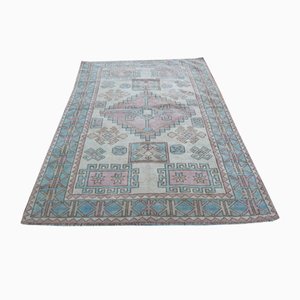 Tapis Style Oushak de Couleur Neutre