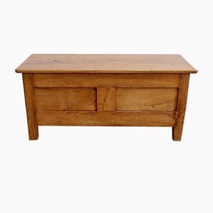 Small 19th Century Oak Chest from Nord de Nantes