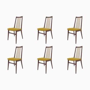 Mid-Century Dining Chairs, Denmark, 1970s, Set of 6