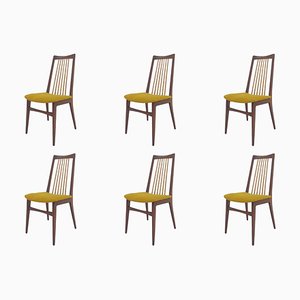 Mid-Century Dining Chairs, Denmark, 1970s, Set of 6