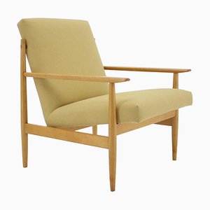 Fauteuil en Hêtre, Tchécoslovaquie, 1960s