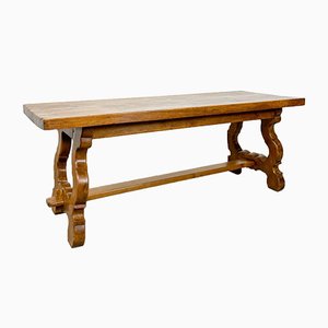 Spanish Colonial Monastery Dining Table in Oak
