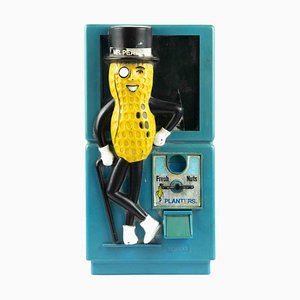 Dispenser Mr. Peanuts vintage, Stati Uniti, metà XX secolo