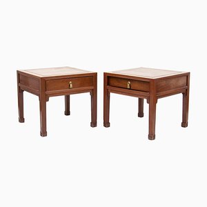 Low Wood Tables, China, Mid-20th Century, Set of 2