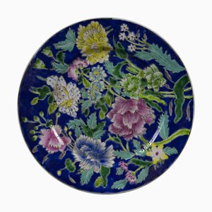 Flower Plate, Mid-20th Century