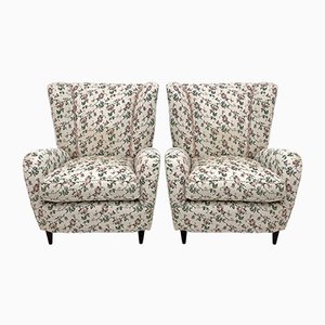 Set of Mid-Century Modern Armchairs by Paolo Buffa, Italy, 1950s