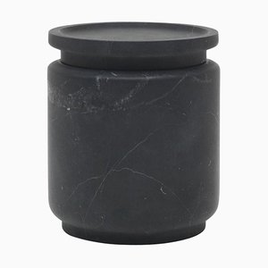 Pyxis Black Medium Pot by Ivan Colominas
