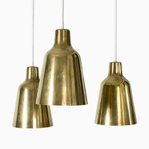 Brass Ceiling Lamp by Hans Bergström for Ateljé Lyktan