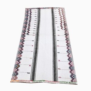 Tapis Oushak Artisanal Vintage en Laine