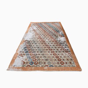 Tapis Oushak Artisanal Vintage en Laine