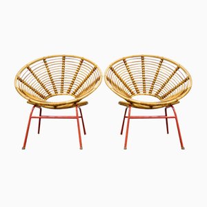 Bamboo Chair from Rohé Noordwolde, The Netherlands, 1950s
