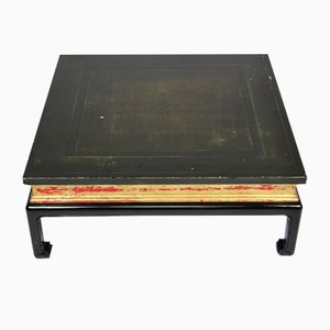 Chinese Lacquered Coffee Table from Maison Jansen