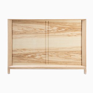 Rolleta Cabinet 100 with Tambour Door by Futuro Studio
